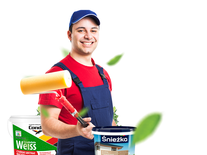  Финишный слой фасада дома