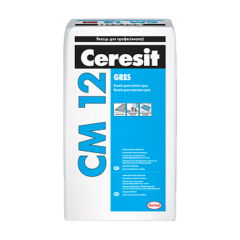 Смесь сухая растворная облицовочная Ceresit CM12 25кг, , код ОКП РБ 23.64.10 в Минске - картинка Картинка: смесь сухая растворная облицовочная ceresit cm12 25кг, , код окп рб 23.64.10 в Минске
