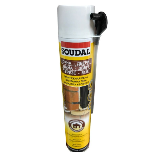 Пена монтажная "Soudal" ОКНА ДВЕРИ 750 мл Пена монтажная "Soudal" ОКНА ДВЕРИ 750 мл