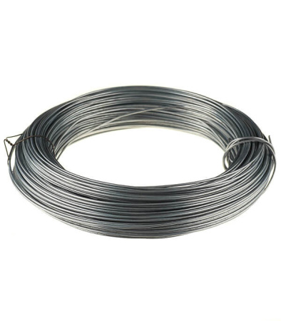 Изображение: проволока стальная оцинкованная д.0,8мм, т/о м5 (бухта/5кг) в Минске