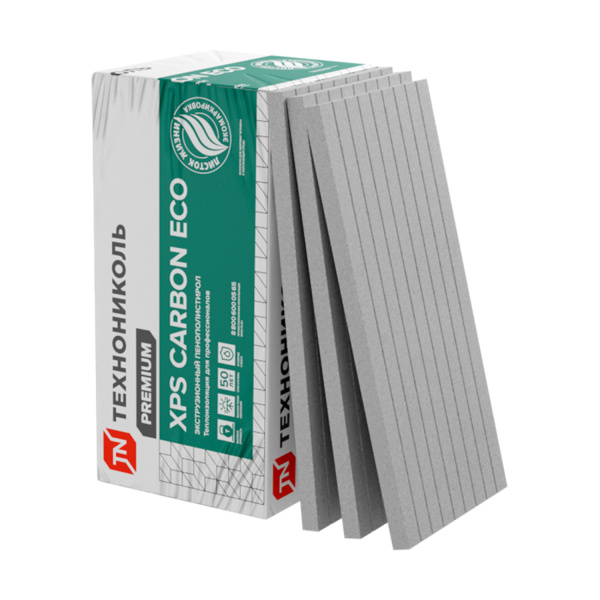 Изображение: плита  xps технониколь carbon eco fas/2 s/2  1180х580х30-l (13листов 0,266916 м3) в Минске