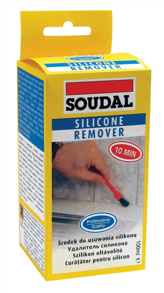 Средство для удаления силикона Soudal  Remover  (100мл) Средство для удаления силикона Soudal  Remover  (100мл)