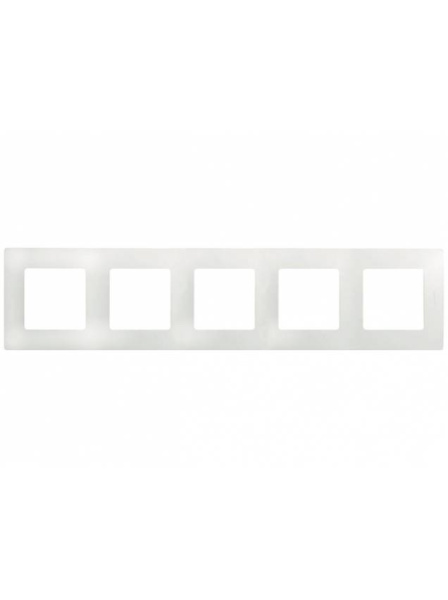 Изображение: рамка 5 постов (белая) etika т.м.legrand в Минске