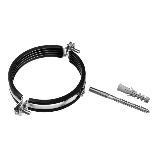 Хомут 40-5/4" для крепления металлическая труба с гайкой  в Минске - изображение Изображение: хомут 40-5/4" для крепления металлическая труба с гайкой  в Минске