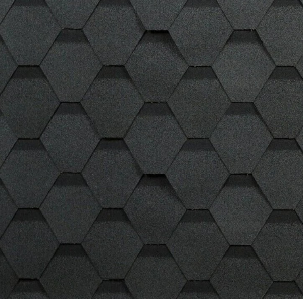 Черепица гибкая ТЕХНОНИКОЛЬ коньково-карнизная, Серый оптима (5 м2/уп) в Минске - изображение Изображение: черепица гибкая технониколь коньково-карнизная, серый оптима (5 м2/уп) в Минске