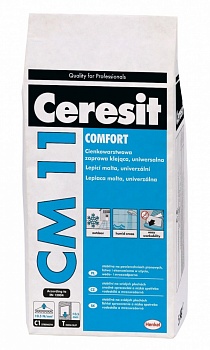 Смесь сухая растворная облицовочная Ceresit CM11Plus 5кг, код ОКП РБ 23.64.10 в Минске - картинка Картинка: смесь сухая растворная облицовочная ceresit cm11plus 5кг, код окп рб 23.64.10 в Минске
