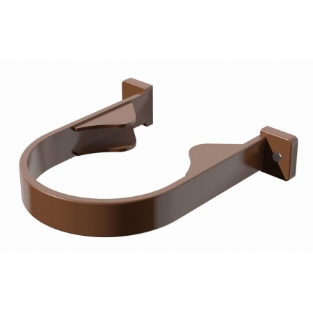 Хомут трубы ТН ПВХ, коричневый  в Минске - изображение Изображение: хомут трубы тн пвх, коричневый  в Минске