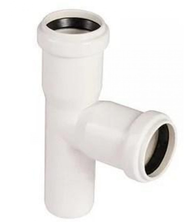 Изображение: тройник канализационный внутр. пп белый 50х32х90° armakan в Минске