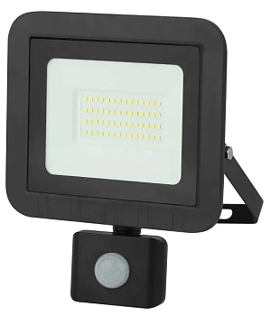 Картинка: прожектор эра lpr-041-2-65k-050 50вт 4000лм 6500к датчик движения регулируемый 160x18 в Минске