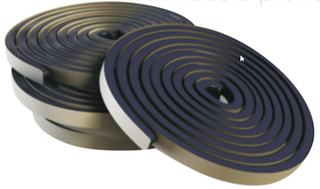 Изображение: гидроизоляционный жгут пенебар, (рул. 5м) в Минске