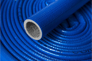 Картинка: трубка теплоизоляционная pe compact 6*35*2000 мм, синяя в Минске