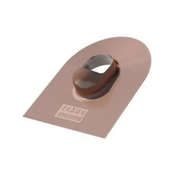 Проходной элемент ТехноНИКОЛЬ (Шинглас), коричневый в Минске - изображение Изображение: проходной элемент технониколь (шинглас), коричневый в Минске