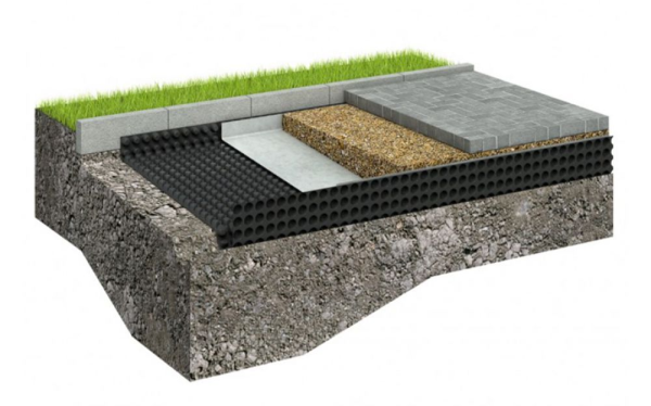 Мембрана профилированная Planter standart 2х20м ( 1рул 40м2) в Минске - изображение Изображение: мембрана профилированная planter standart 2х20м ( 1рул 40м2) в Минске