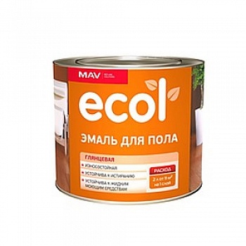 Эмаль ECOL для пола (ПФ-266) светло-коричневая-1 глянцевая 2,4л (2кг) в Минске - картинка Картинка: эмаль ecol для пола (пф-266) светло-коричневая-1 глянцевая 2,4л (2кг) в Минске