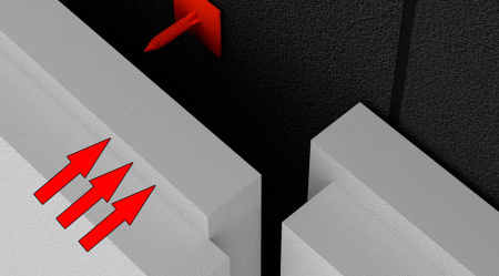 Изображение: крепеж технониколь №02 для фиксации плит xps и мембраны planter (100 шт/уп) в Минске