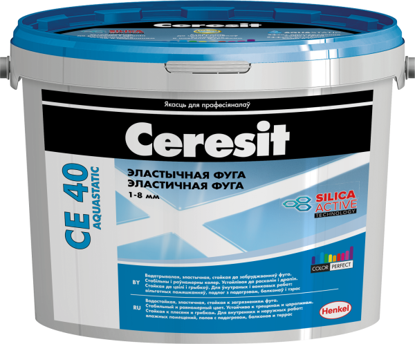 Изображение: фуга ceresit ce 40 бежевая (5кг) в Минске