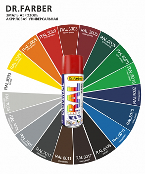 Эмаль-аэрозоль Dr.Farber акриловая универсальная RAL 6029 глянцевая мятно-зеленый 520 мл  в Минске - картинка Картинка: эмаль-аэрозоль dr.farber акриловая универсальная ral 6029 глянцевая мятно-зеленый 520 мл  в Минске